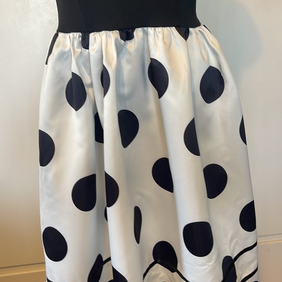 DRESS V  Cute Polka Dot White/black color, size XL” Womens DRESS - Picture 5 of 14
